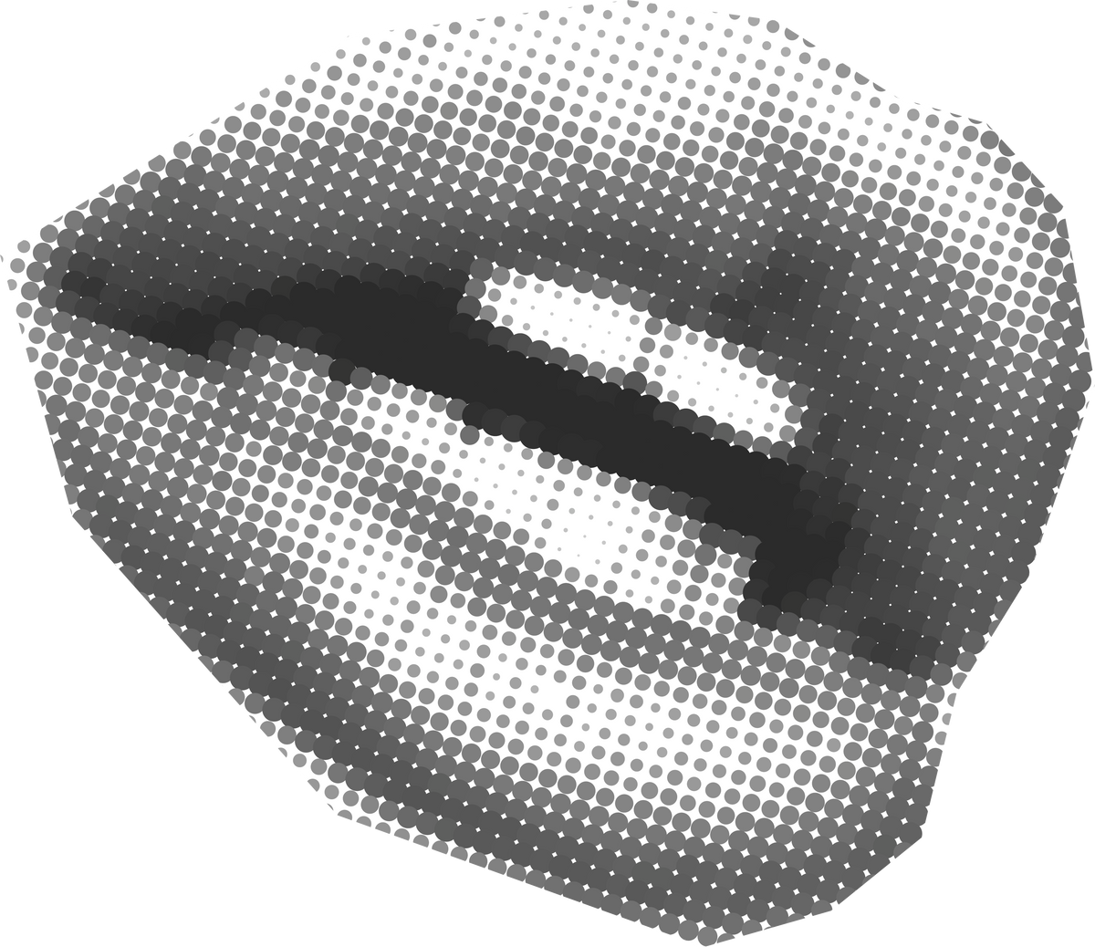 Halftone lips
